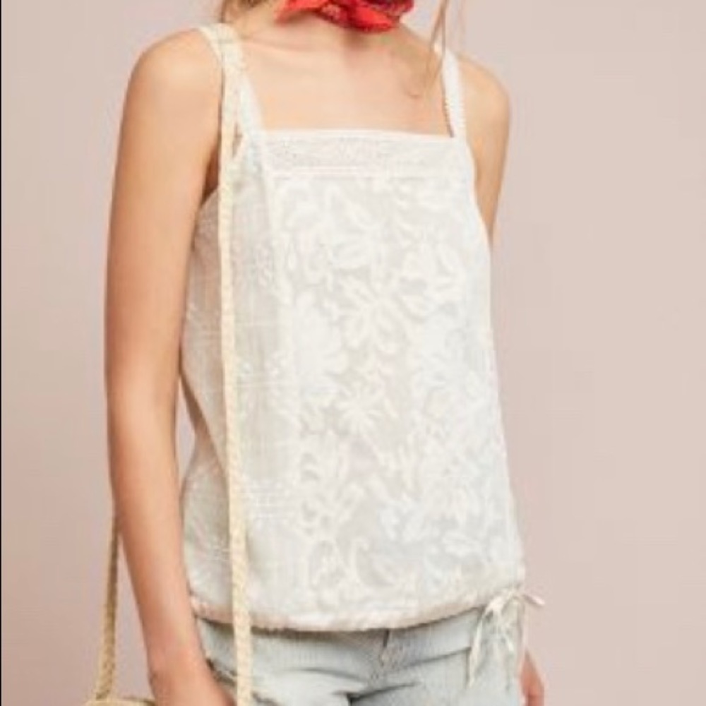 Anthropologie Jasmine Printed Tank, M